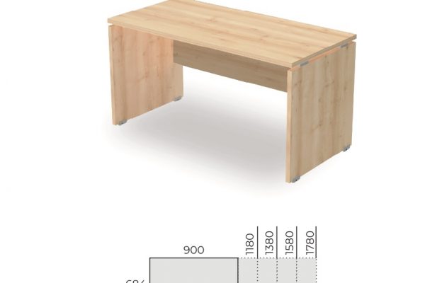 Laplábas Asztalok 680mm Mélységben [EXTEND]